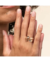 Bearfruit Jewelry Brooklyn Open Mouth Ring