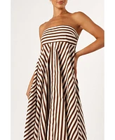 Petal and Pup Women's Bowie Strapless Maxi Dress
