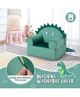 Gouun Original Kids Sofa with Armrest and Thick Cushion