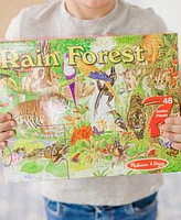 Melissa and Doug Rainforest Floor Puzzle, 48 Pieces