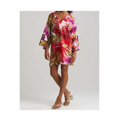 Natori Women's Rainforest Tunic with Tassels
