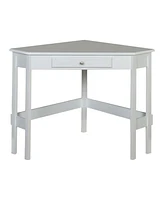 Kings Brand Furniture Hastings Corner Desk, White