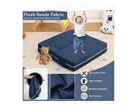 gaomon Kids Play Couch, 3Pcs Modular Kids Couch Toddler Couch for Playroom Bedroom Furniture