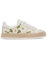 Dolce Vita Women's Azalia Floral Crochet Espadrille Lace-Up Sneakers