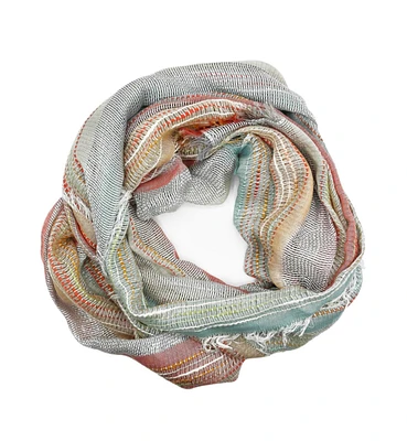 Feelgoodz Artisan Woven Quinn Rayon / Cotton Blend Wrap Scarf Lightweight