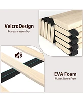 gaomon Queen Size Platform Bed Frame with Headboard