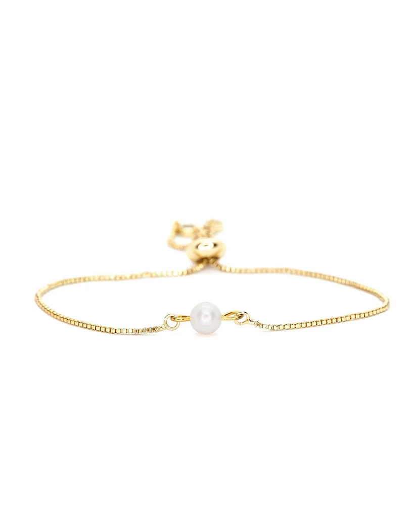 Salty Cali Fresh Water Pearl Bolo Bracelet