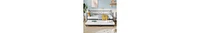 gaomon Twin Daybed with Trundle, Day Bed with Trundle Bed Twin, Twin Size Mattress Foundation with Steel Slat Support for Kids Teens Adults Living Roo