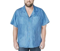 KingSize Big & Tall Gauze Camp Shirt