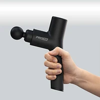 Tzumi PROfit Percussion Muscle Massage Gun with Cold Therapy Attachment