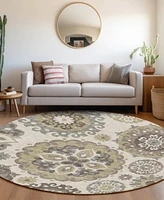 Addison Chantille ACN763 8'x8' Round Area Rug