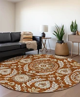 Addison Chantille ACN751 8'x8' Round Area Rug