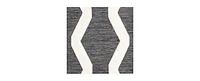 Bayshore Home Textured Tones Trellis 9'x12' Area Rug