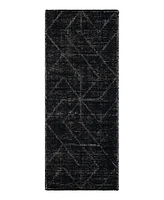 Bayshore Home Wool Dimensions Solid 2'x5'1" Runner Area Rug