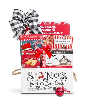 Alder Creek Gift Baskets St. Nick's Bed Breakfast Gift Basket, 10 Piece