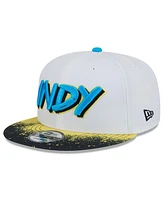 New Era Men's White Indiana Pacers 2024/25 City Edition 9FIFTY Snapback Hat