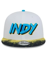 New Era Men's White Indiana Pacers 2024/25 City Edition 9FIFTY Snapback Hat