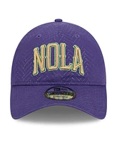 New Era Men's Purple New Orleans Pelicans 2024/25 City Edition 9TWENTY Adjustable Hat