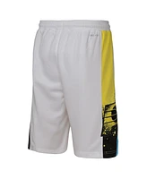 Nike Big Boys and Girls White Indiana Pacers 2024/25 City Edition Swingman Performance Shorts