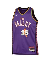 Nike Big Boys and Girls Kevin Durant Purple Phoenix Suns 2024/25 Swingman Player Jersey - City Edition