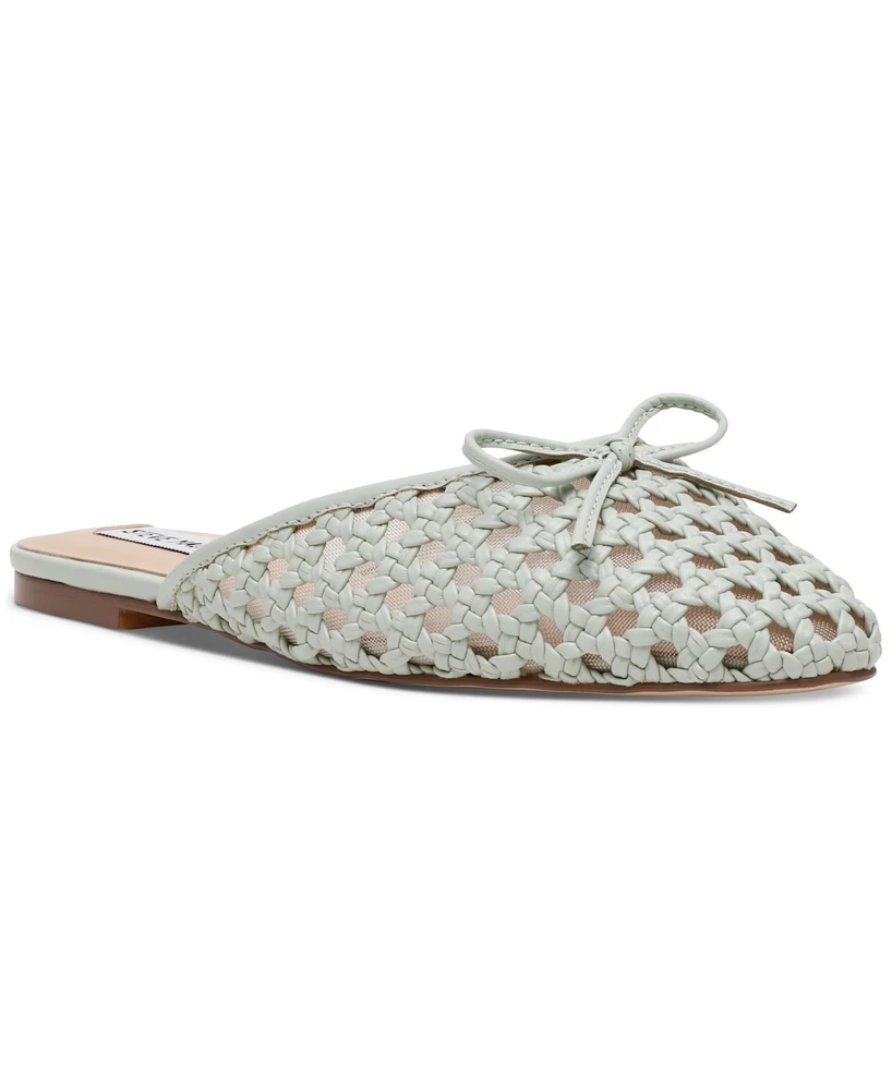 Steve Madden Women's Birdee Woven Slide Mules