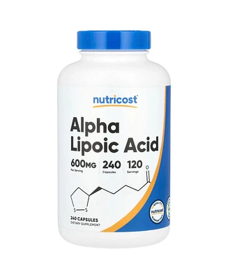 Nutricost Alpha Lipoic Acid 600 mg 240 Capsules