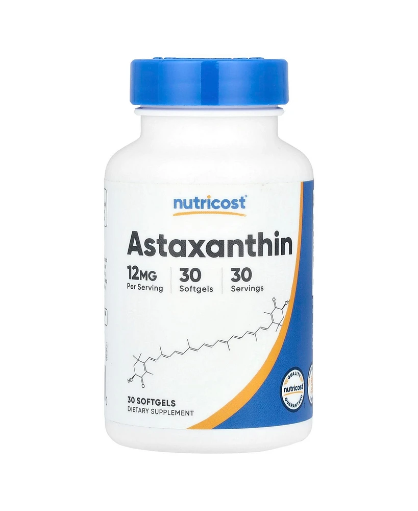 Nutricost Astaxanthin 12 mg