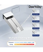DeerValley Smart Bidet Toilet, Auto Open & Close, Heated Seat, Warm Water, Wireless Remote Control, Premium
