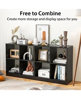 Gouun 4-Cube Kids Bookcase with Open Shelves