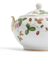 Wedgewood Wild Strawberry Sugar Bowl