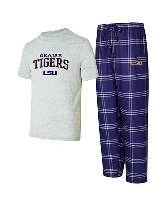 Concepts Sport Men's Lsu Tigers T-Shirt Pants Sleep Set