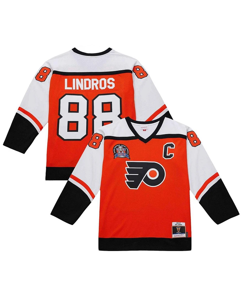 Mitchell & Ness Men's Eric Lindros Philadelphia Flyers 1996-97 Power Play Jersey