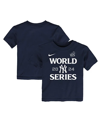 Nike Toddler Navy New York Yankees 2024 World Series Authentic Collection T-Shirt