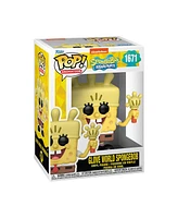 Funko Pop SpongeBob SquarePants Spongebob With Glove Light Vinyl Figure