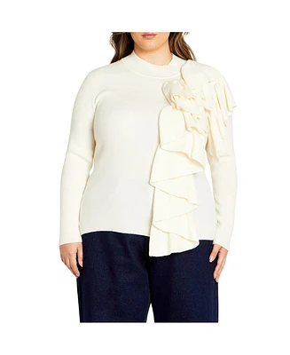 City Chic Plus Amira Sweater