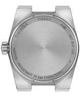 Tissot Women's Swiss Prx Diamond (1/20 ct. t.w.) Stainless Steel Bracelet Watch 25mm