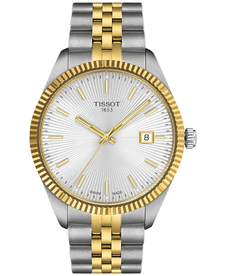 Tissot Men's Swiss Ballade Two-Tone Stainless Steel Bracelet Watch 40mm