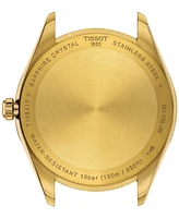 Tissot Men's Swiss Ballade Gold-Tone Stainless Steel Bracelet Watch 40mm