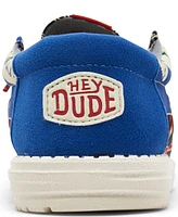 Hey Dude Men's Wally Holiday Cheers Casual Moccasin Sneakers from Finish Line