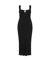 City Chic Plus Spring Love Maxi Dress