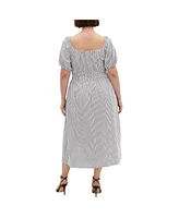 City Chic Plus Adelynn Street Dress