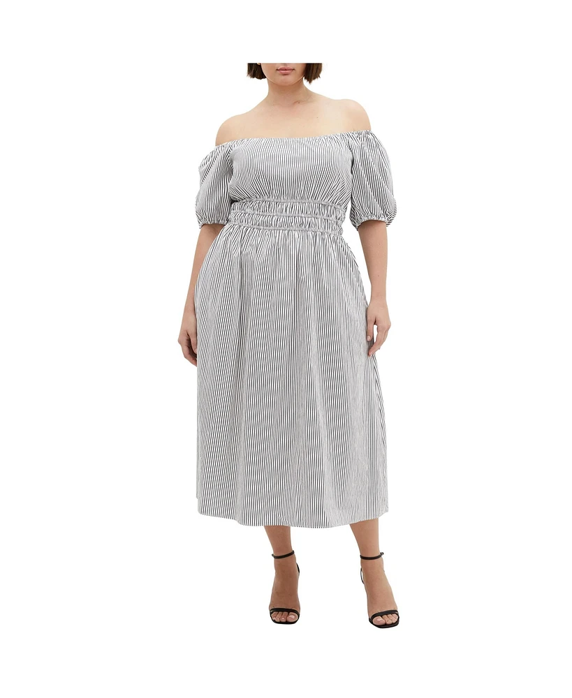 City Chic Plus Adelynn Street Dress