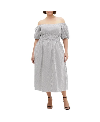 City Chic Plus Adelynn Street Dress