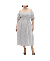 City Chic Plus Adelynn Street Dress