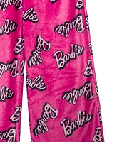 Barbie Big Girls logo Plush Lounge Pant