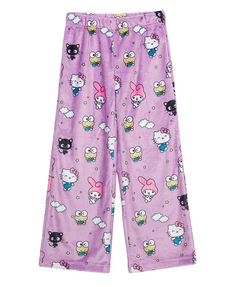 Hello Kitty Big Girls Plush Lounge Pant