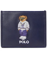 Polo Ralph Lauren Men's Polo Bear Leather Card Case
