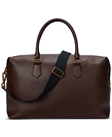 Polo Ralph Lauren Men's Pebbled Leather Duffel