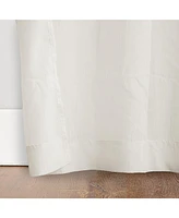 Crushed Sheer Voile Grommet Curtain Panel