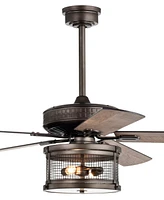 Home Accessories 52" Cadence 2-Light Indoor Ceiling Fan with Light Kit and Remote